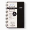 Blue Sky 2027 15-Month Weekly and Monthly Mini Planner Calendar, Includes October 2026 - December 2027, 3.625" x 6.125", Flexible Cover, Wirebound, Laminated Tabs, Enterprise (Pack of 24)