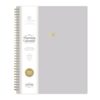 Blue Sky 2027 Weekly and Monthly Planner Calendar, 8.5"x11", Gray