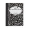 Blue Summit Supplies 48 Composition Notebooks Bulk, College Ruled, Black