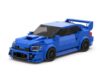 Blue Supercar DIY Building Block Set, Creative Vehicle Model Kit for Teens and Adults, Collectible Display Toy