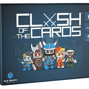 Blue Wasatch Games Clash of The Cards Card Game - Match, Collect, and Battle for Armies, Use Action Cards to Protect and Attack. Fun for Adults, Teens, and Kids.