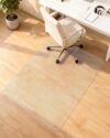 Blvornl Innovative Puzzle Chair Mat for Hardwood Floor, Hard Material Chair Mat, Heavy Duty Computer Chair Pad for Rolling Chairs, Desk Floor Rug for Office and Home (45"*53")