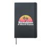 Board Game Gift - Sunshine and Board Games Hardcover Journal, Black