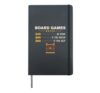 Board Games Rates Funny Tabletop Player Hourly Rate Hardcover Journal, Black