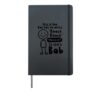 Bob No Arms Knock Knock Joke Funny Hardcover Journal, Black