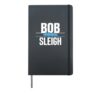 Bobsledding Bobsledder Bobsled Winter Sport Bobsleigh Hardcover Journal, Black