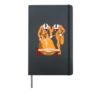 Bobsleigh Skeleton Bobsleighters Hardcover Journal, Black