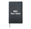 Bob's Your Uncle Hardcover Journal, Black