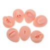 Body Display for Practice Part Piercing Silicone Model and Jewelry