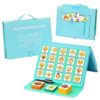BOHEMIABY Visual Communication Book for Nonverbal Kids | Autism Speech Therapy Learning Materials Articulation Cue Cards, Behavior & Vocabulary Tools for Toddlers, Homeschool Supplies, Light Blue
