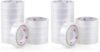 BOMEI PACK Clear Tape, 1 Inch x 164 Ft, Transparent Tape Refills, 3" Core Big Roll Stationery Tape, Strong Gift Wrap Tape for Home, Office, 12 Rolls Fit 3 Inch Desktop Dispenser (Pack of 2)