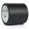 BOMEI PACK Wide Black Painters Tape 4 Inch x 30 Yards, 1 Roll Black Masking Tape, Easy Remove 3D Printing Tape, Multi‑Surface Painter's Tape for Bundling, Sealing, Labeling, Home & Industrial Use