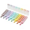 BONACE 8 Pastel Highlighters, No Bleed & Quick Dry Chisel Tip Markers