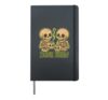 Bone Brew Skeleton Coffee Hardcover Journal, Black