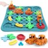 Bonitoto STEM Board Game Logical Road Builder Maze Toy for Kids Ages 3-8