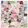 Bonitzdm 103PCS Bookish Stickers - Waterproof Book Lover Gift for Kindle, Laptop, Phone & Water Bottle