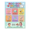 Boo-Boo Helpers Wall Chart, Laminated Dry-Erase Poster, 8.5 x 11