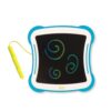 Boogie Board LCD Fingerpaint Drawing Tablet for Kids – Mess-Free Reusable Sensory Finger Painting Board with Stylus, Travel Toy, Ages 3+