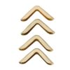 Book Corner Protectors, 50PCS Photo Corners Photo Covers for Scrapbooking (C103 Brass Color)