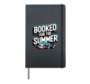 Booked for the Summer Cute Reading Bookworm Sunglasses Book Hardcover Journal, Black