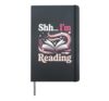 Book Reading Library Shh Im Reading Hardcover Journal, Black