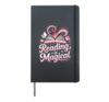 Book Reading Reading Is Magical Hardcover Journal, Black