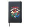 Book Reading Superheroes Like To Read Hardcover Journal, Black