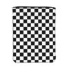 Book Sleeve with Zipper, Chessboard Black White Book Protector Pouch