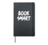 Book Smart Hardcover Journal, Black