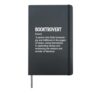 BookTrovert Book Lover Reading Nerd Definition Dictionary Hardcover Journal, Black