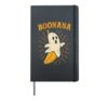 Boonana Cute Ghost Banana Ghost Food Halloween Costume Hardcover Journal, Black