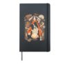Border Collie Halloween Dog Lover Spooky Season Cute Hardcover Journal, Black