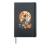 Border Collie Halloween Dog Lover Spooky Season Cute Hardcover Journal, Black