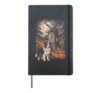 Border Collie Halloween Dog Lover Spooky Season Cute Hardcover Journal, Black