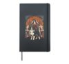 Border Collie Halloween Dog Lover Spooky Season Cute Hardcover Journal, Black