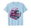 Born to Read Books Forced to Read Emails T-Shirt, Men, Baby Blue, 3X-Large