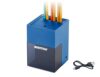 Bostitch Konnect Rechargeable Pencil Sharpener (USB-C), Auto-Stop Helical Cutter, Portable Electric Sharpener for No.2/Colored Pencils, Home, Office, Classroom, Blue
