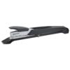 Bostitch Office Booklet Stapler - One Finger, No Effort, Spring Powered, Long Reach Stapler - Silver (1610)
