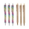 Bothyi 6x Gel Ink Rollerball Pens Press Type Pen, Rose Aureate and Colorful