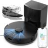 BOTLUXE Robot Vacuum and Mop Self-Emptying with 8,000Pa Suction, LiDAR Navigation, Home Mapping, 75-Day Capacity, No-Go Zones, 150 Mins, APP＆Voice Control for Pet Hair, Hard Floors, Carpets, E10+
