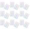 Bottle Labels Name Tags PVC Self-Adhesive 20 Sheets Waterproof