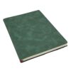 Bottone Professional PU Leather Notebook 160 Pages for Note, Green