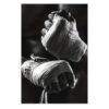 Boxing Wrapped Fists Canvas Wall Art Sports Motivational Gym Decor Poster