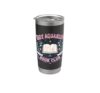 Boy Aquarium Book Club Hockey Romance Reader Aesthetic Vibes Stainless Steel Insulated Tumbler