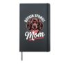 Boykin Spaniel Art For Women Girls Mom Boykin Spaniel Lover Hardcover Journal, Black