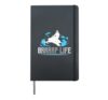Braaap Life Design for a Trail Snowmobiler Hardcover Journal, Black