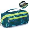 BrainyBees Large Pencil Case for Boys - Aesthetic Pencil Pouch for School