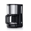 Braun Household PurShine KF 1500 BK Coffee Maker Filter Coffee Maker with Glass Jug for up to 10 Cups, OptiBrew System, Automatic Shut-Off 1000 Watt, Black