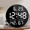 Brauthon 10" Electric Digital Wall Clock with Large LED Display