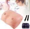 Breast Exam Training Model, Wearable Breast Examination Manikin for Medical Education, Practice and Teaching Aid for Tumor Lesion Detection